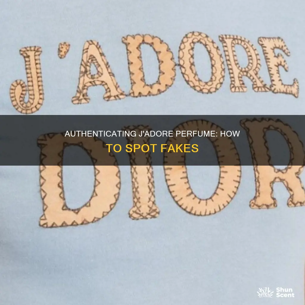 how to know if jadore perfume is original