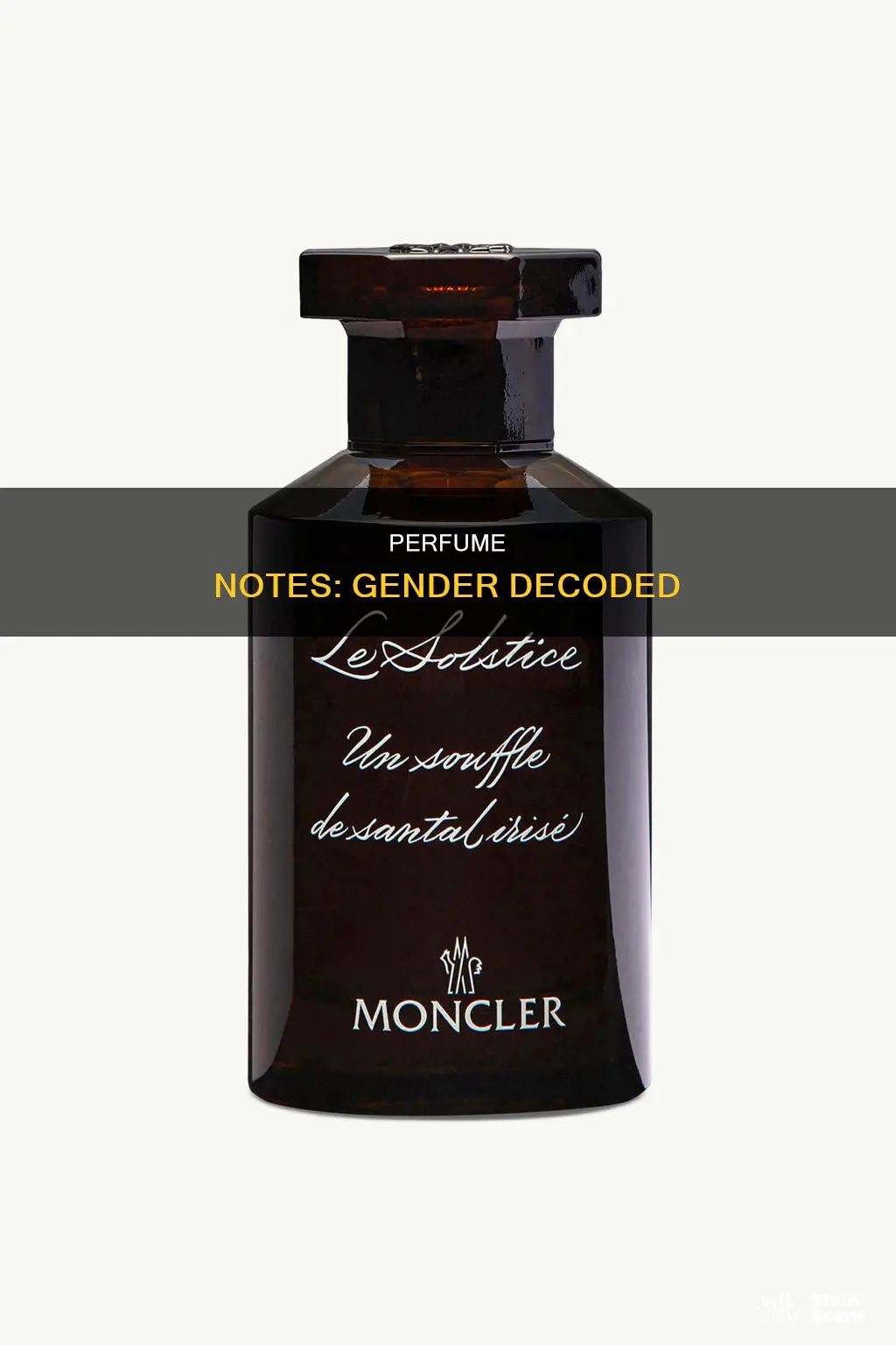 how to know if perfume is for man or woman