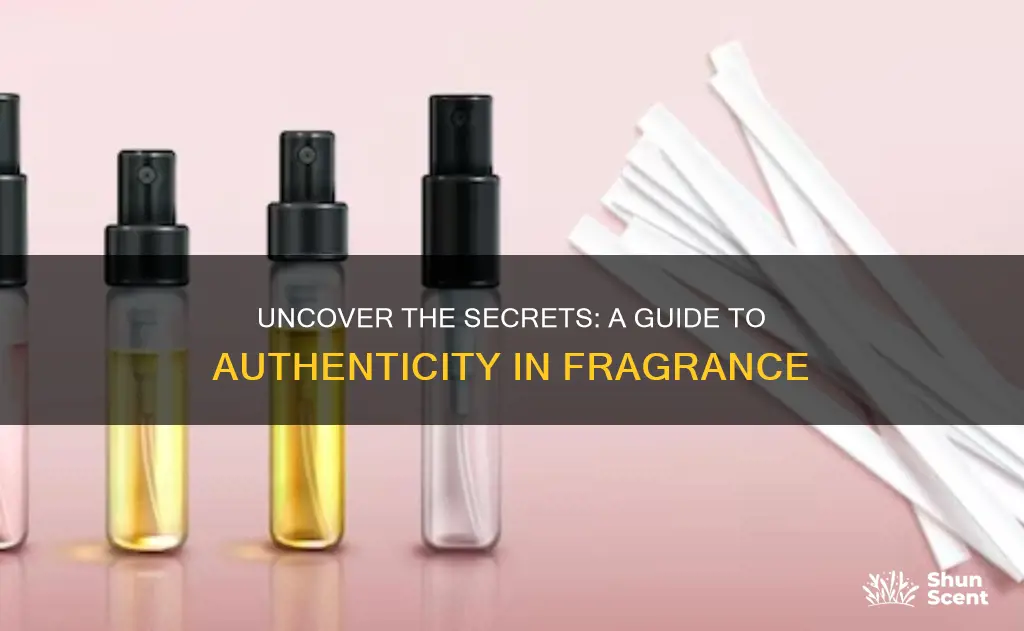 how to know if the fragrance is original