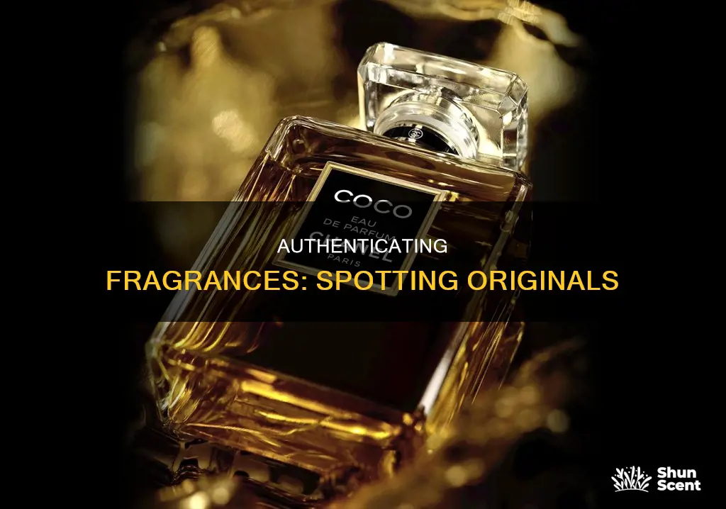 how to know if the fragrance is original