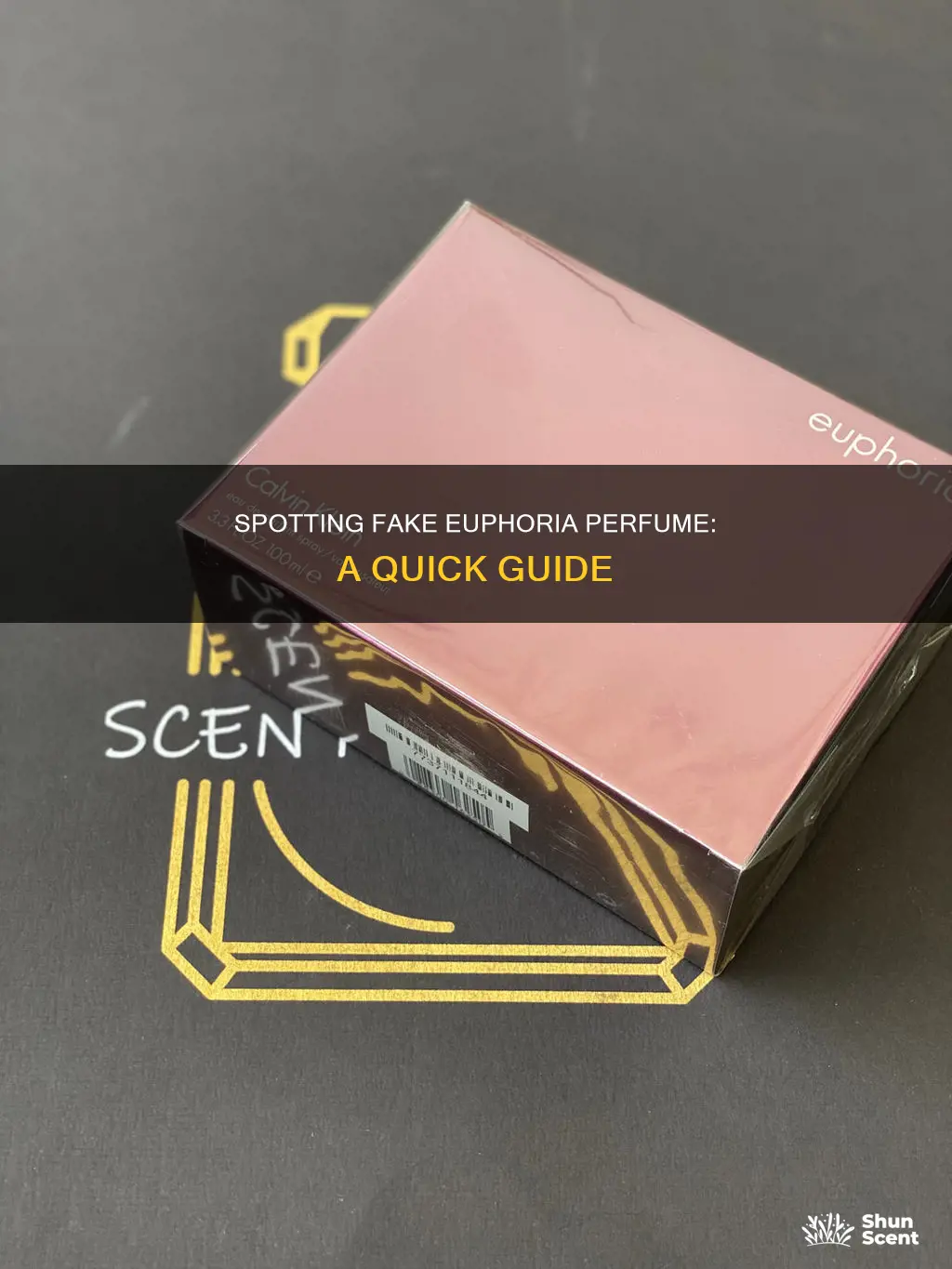how to know if the perfume euphoria is fake
