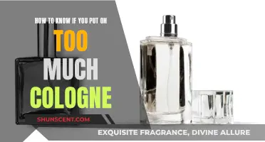 Are You Overdoing It With Your Cologne?