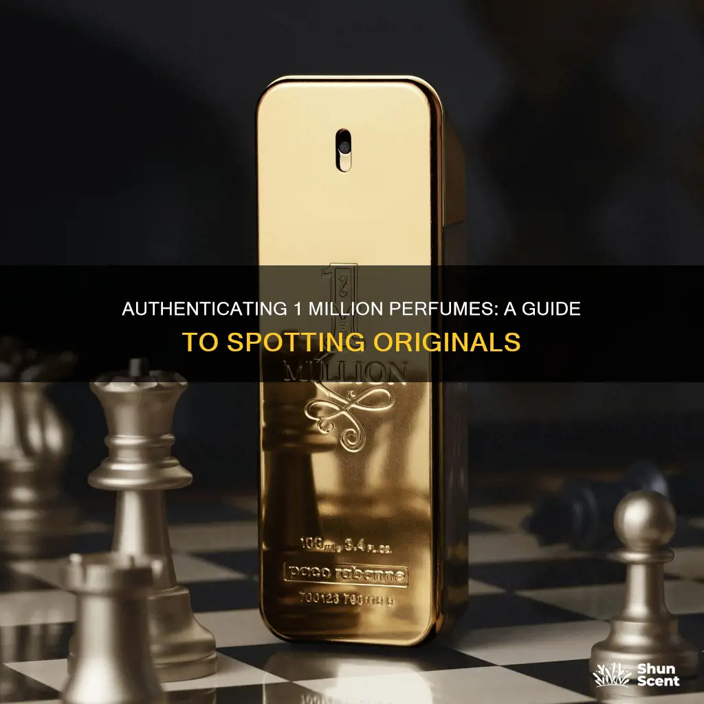 how to know original 1 million perfume