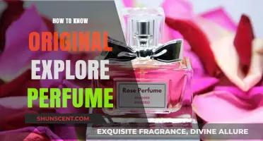 Explore Perfume: Spotting the Original Scent