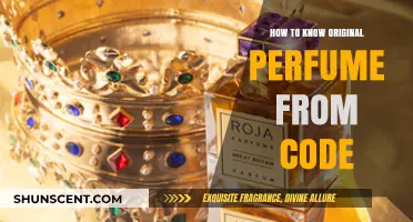 Authenticating Perfumes: Decoding the Secret Code