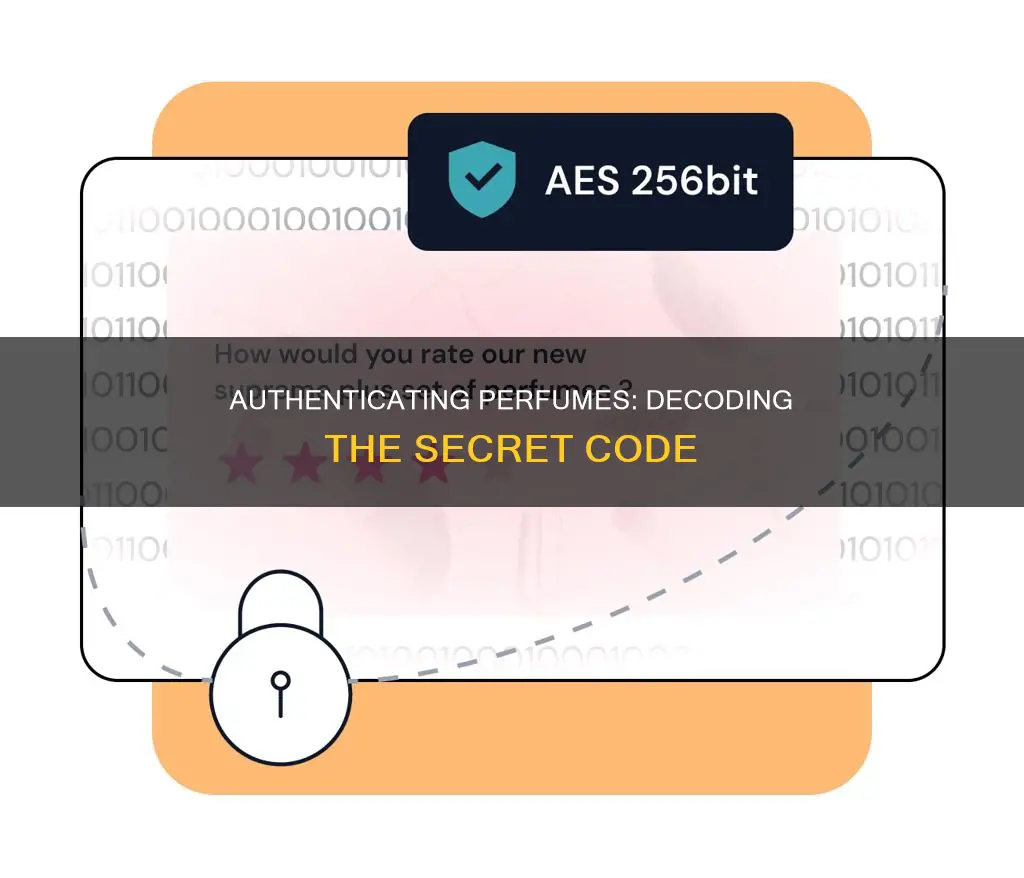 how to know original perfume from code