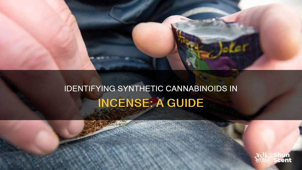 how to know what incense have synthetic cannabinoids