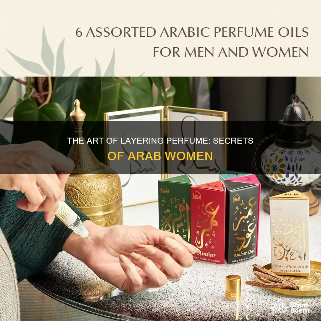 how to layer perfume like arab women