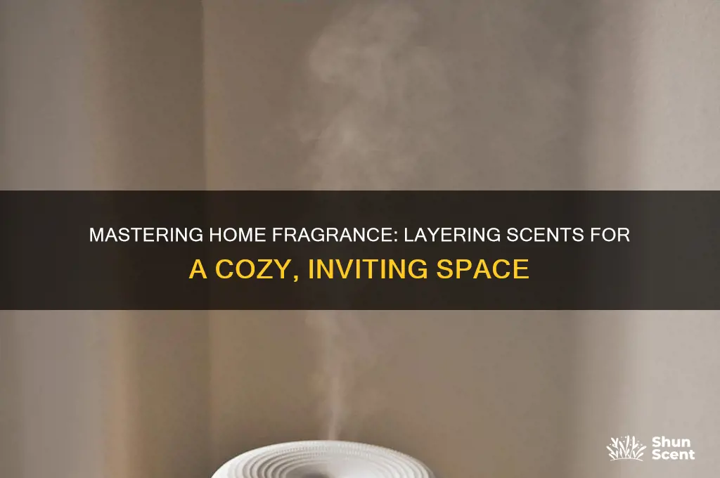 how to layer scents in your home