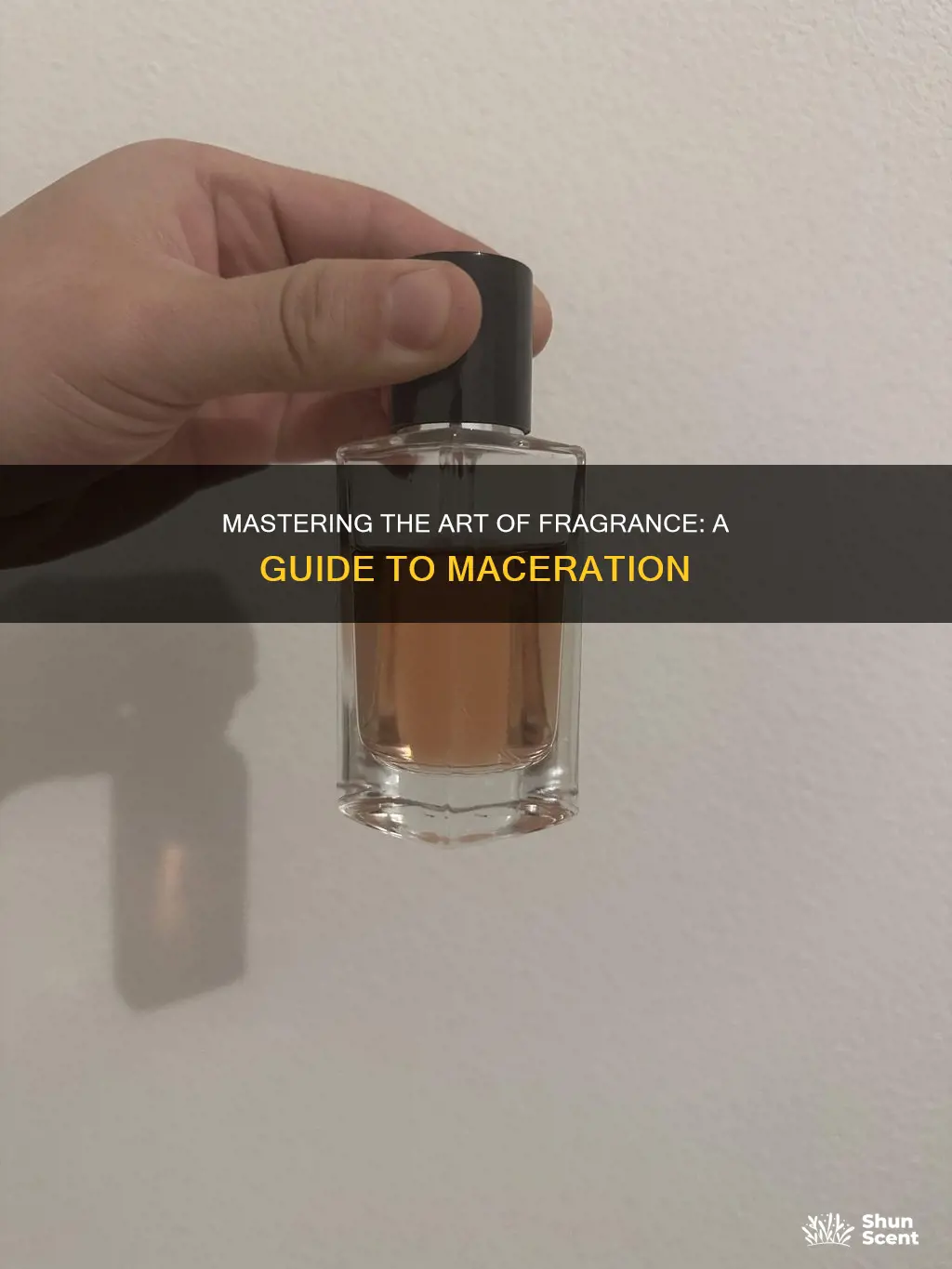 how to let a fragrance macerate