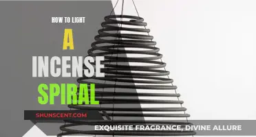 Lighting Incense Spirals: A Step-by-Step Guide