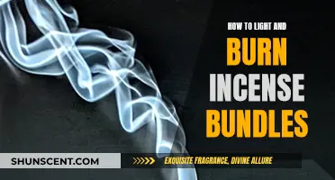 Lighting Incense Bundles: A Step-by-Step Guide