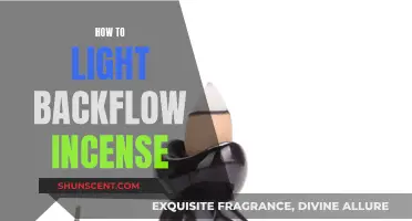 Lighting Backflow Incense: A Step-by-Step Guide