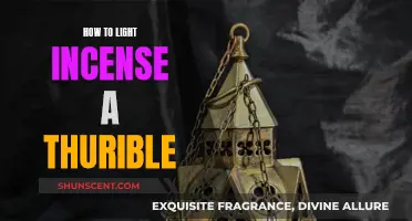 Lighting Incense in a Thurible: A Step-by-Step Guide