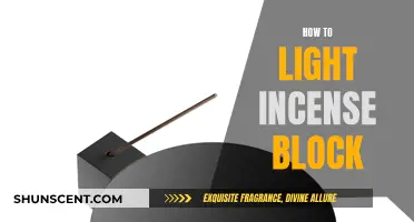 Lighting Incense Blocks: A Beginner's Guide to Getting Started