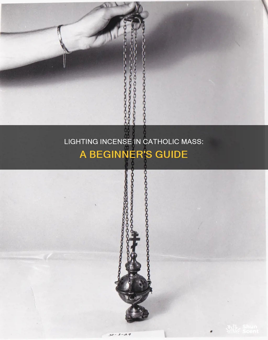 how to light incense catholix