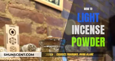 Lighting Incense Powder: A Beginner's Guide to Incense