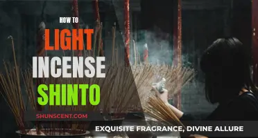 Lighting Incense for Shinto: A Beginner's Guide