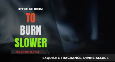 Lighting Incense: Burning Slower with These Simple Tricks