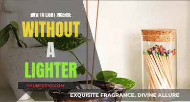 Lighting Incense: Alternative Ways to Burn Without a Lighter