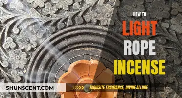 Lighting Rope Incense: A Step-by-Step Guide