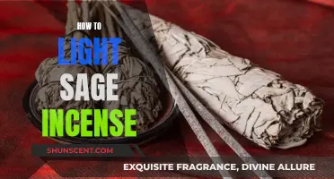 Lighting Sage Incense: A Beginner's Guide to Smudging