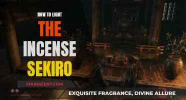 Lighting Incense in Sekiro: A Guide to Unlocking the Mechanism