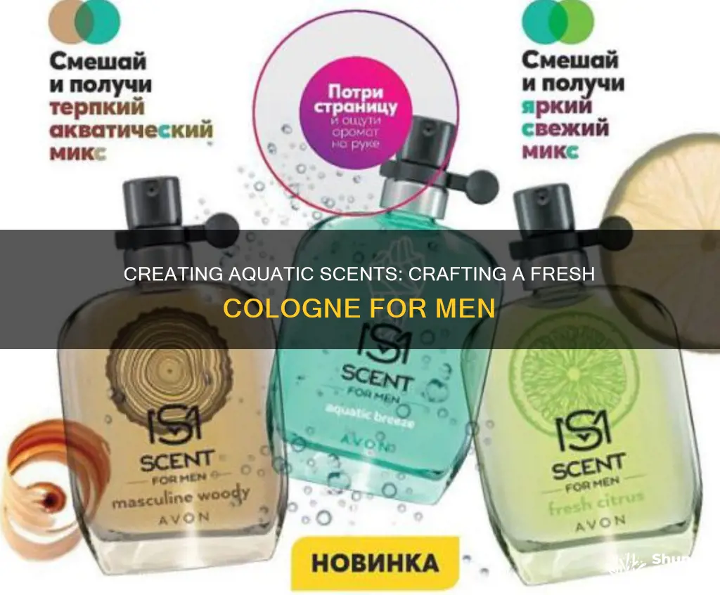 how to make a aquic smell formens cologne