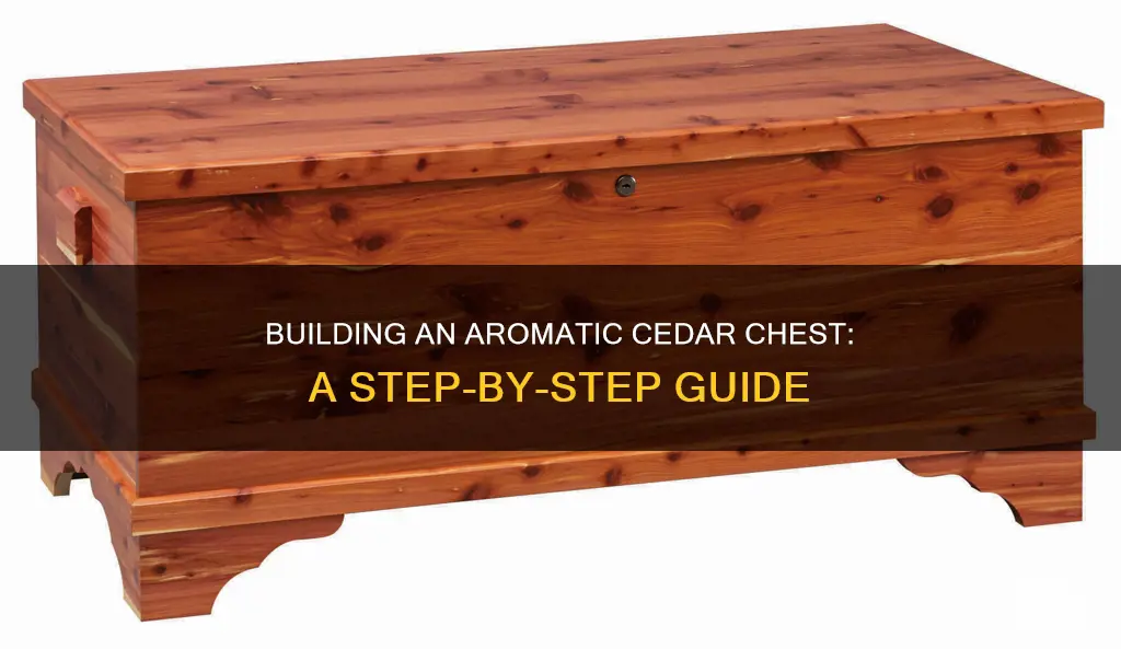 how to make a aromic cedar chest