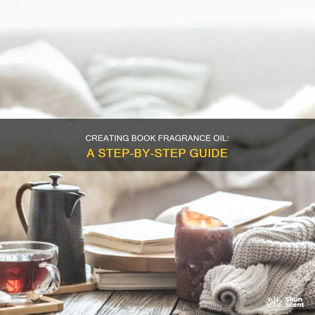 how to make a book fragrance oil