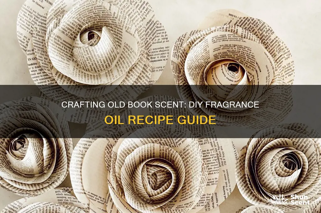 how to make a book scented fragrance oil