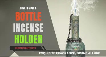 Creative DIY: Bottle Incense Holder Project