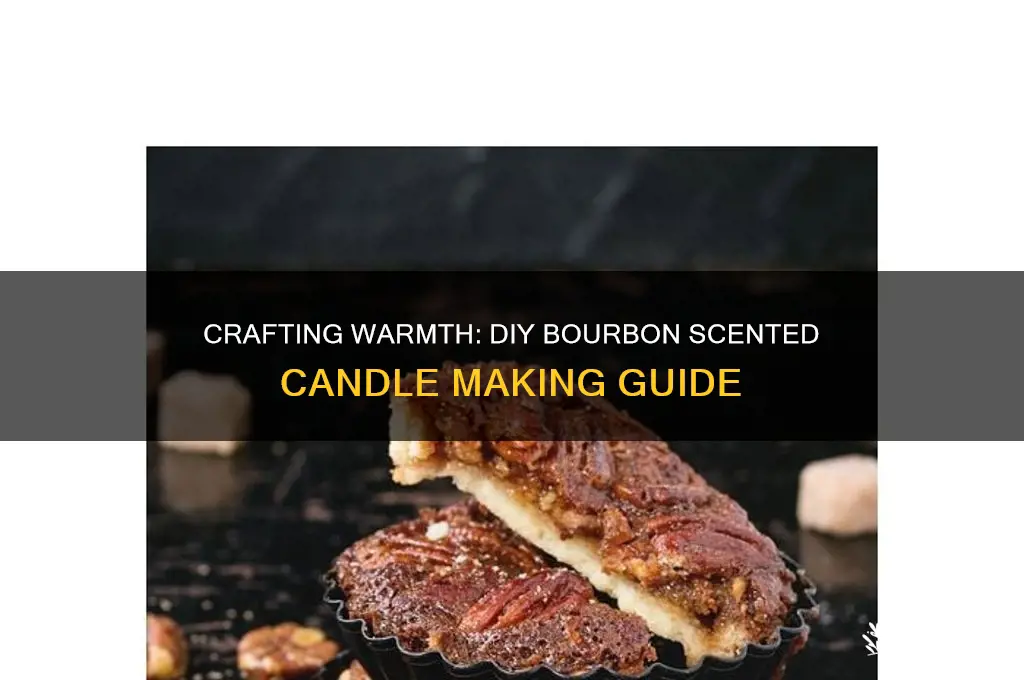 how to make a bourbon scented candle