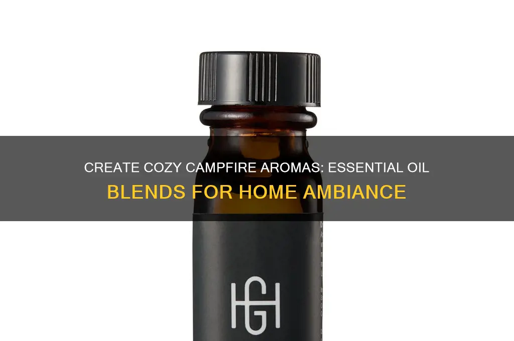 how to make a campfire scent with essential oils