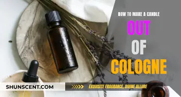 Making Fragrant Candles with Cologne: A Creative DIY Project