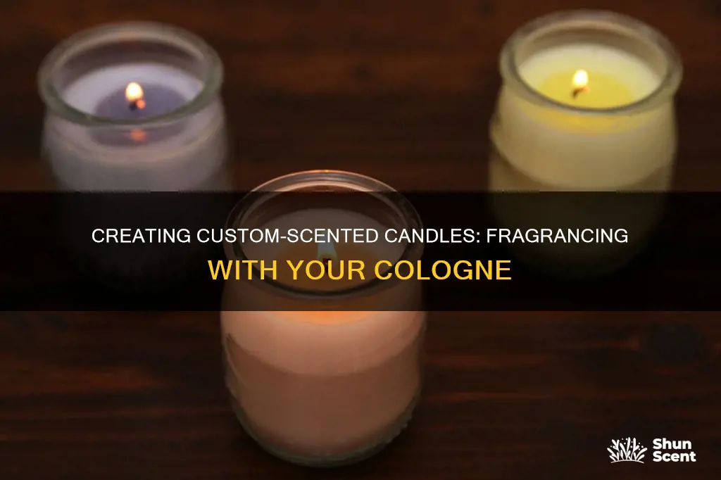 how to make a candle smell like my cologne