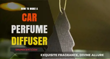 Make Your Own Car Perfume Diffuser