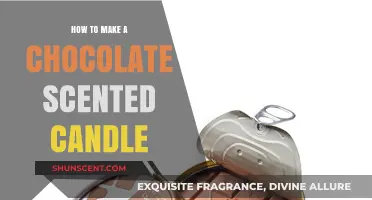 Crafting a Decadent Chocolate Scented Candle: A Step-by-Step Guide