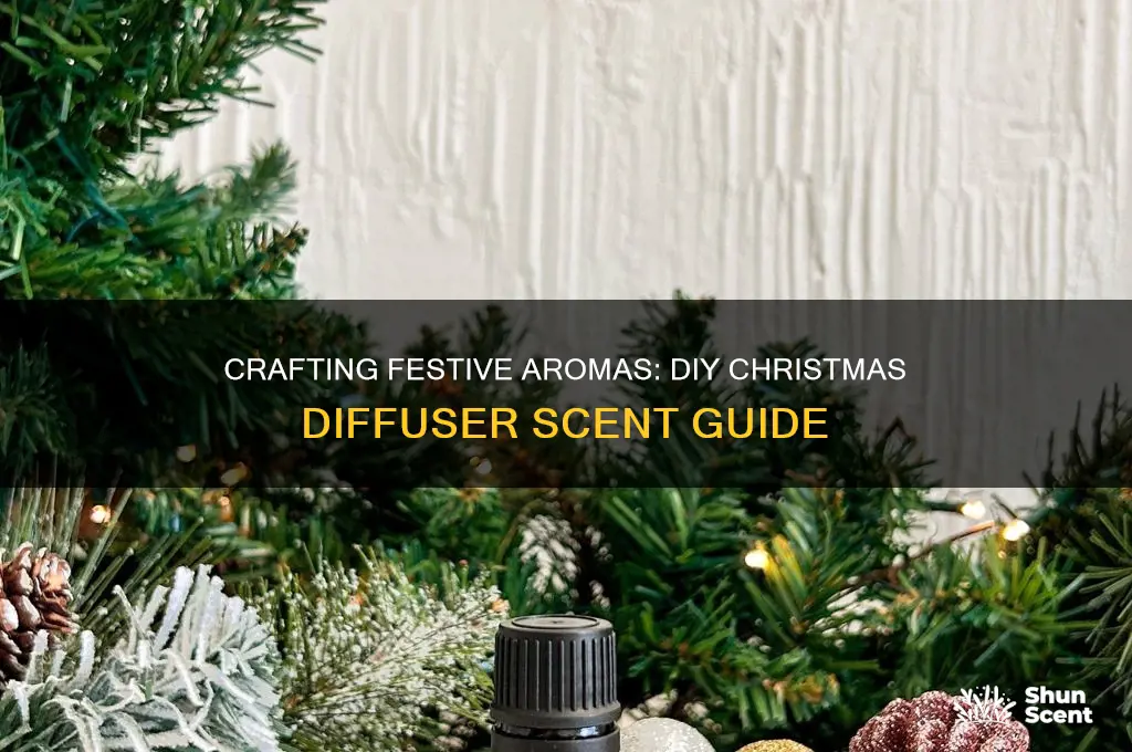 how to make a christmas diffuser scent