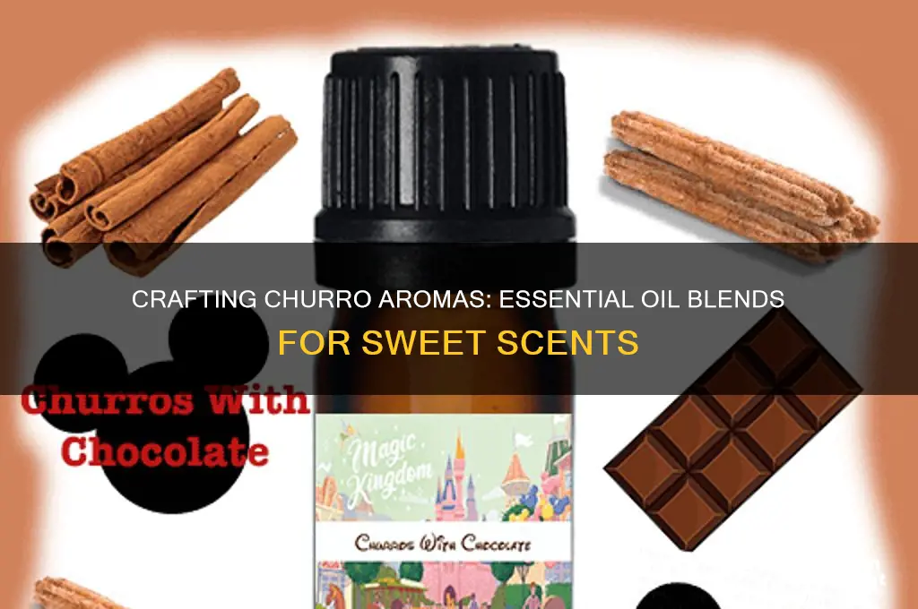 how to make a churro scent from essentia oils