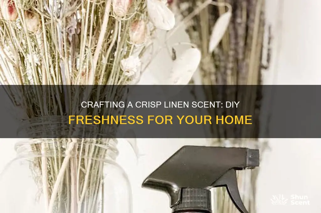 how to make a clean fresh linen scent