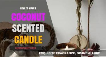 Crafting a Tropical Escape: DIY Coconut Scented Candle Guide