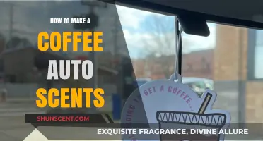 Brewing Aromatic Bliss: Crafting Coffee-Inspired Auto Scents at Home