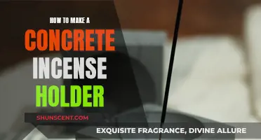 Handcrafting a Concrete Incense Holder: A Step-by-Step Guide