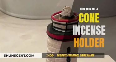 Crafting Cone Incense Holders: A Creative DIY Project