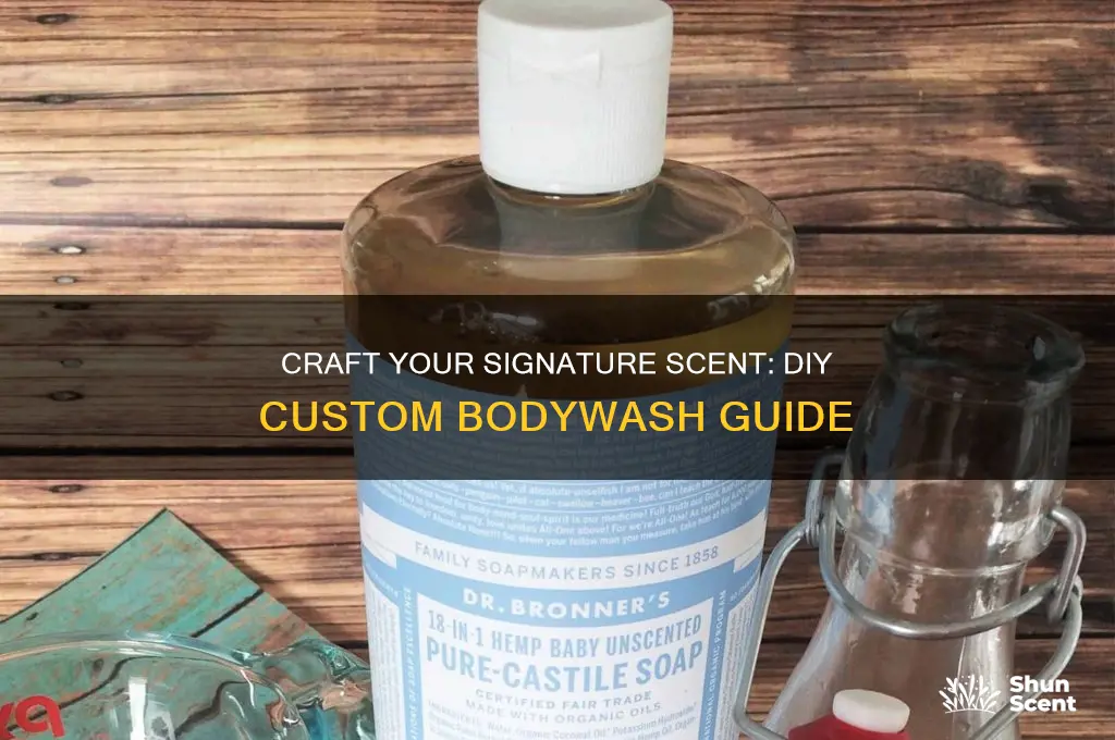 how to make a custom scent bodywash