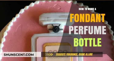 Creating a Fondant Perfume Bottle: A Step-by-Step Guide