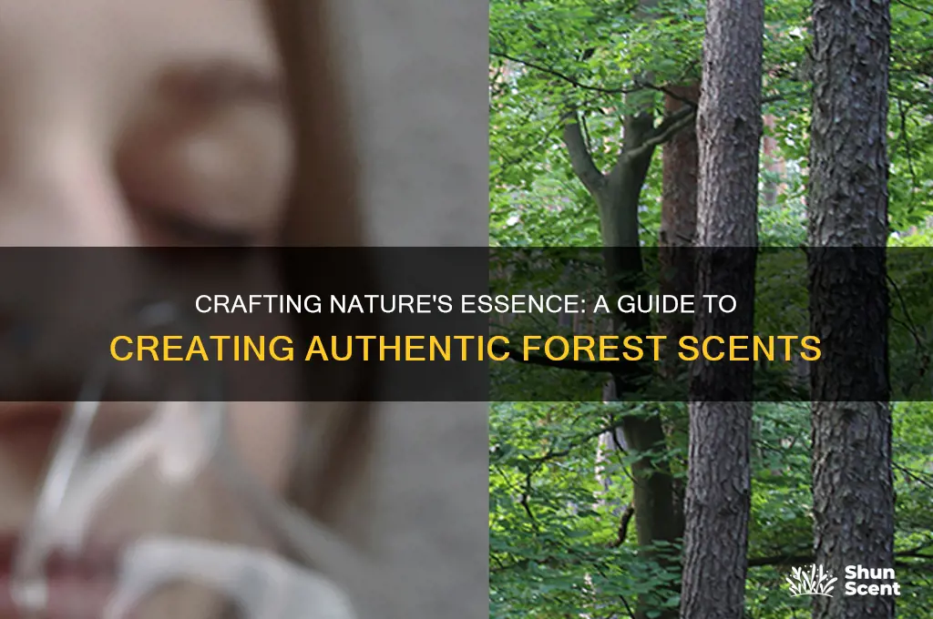 how to make a forest scent