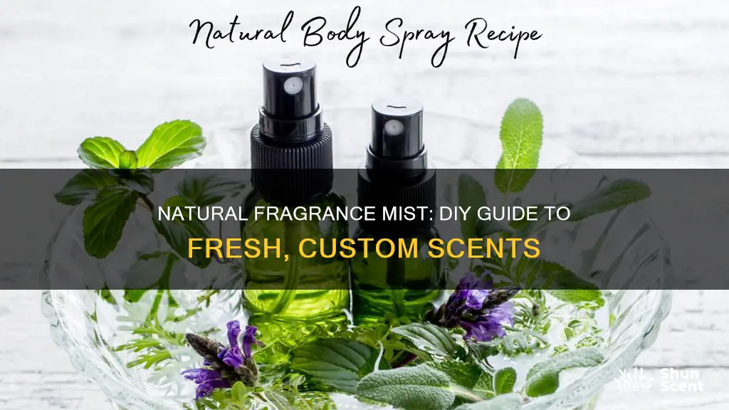 how to make a fragrance mist