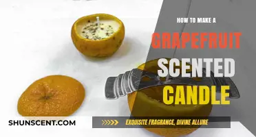 Crafting Citrus Bliss: DIY Grapefruit Scented Candle Making Guide